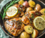 Easy Recipe for Crockpot Lemon Chicken and Potatoes