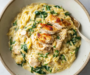 Lemon-Infused Creamy Chicken Orzo Delight